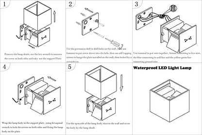 1+1 Gratis - Luxe Led Wandlamp