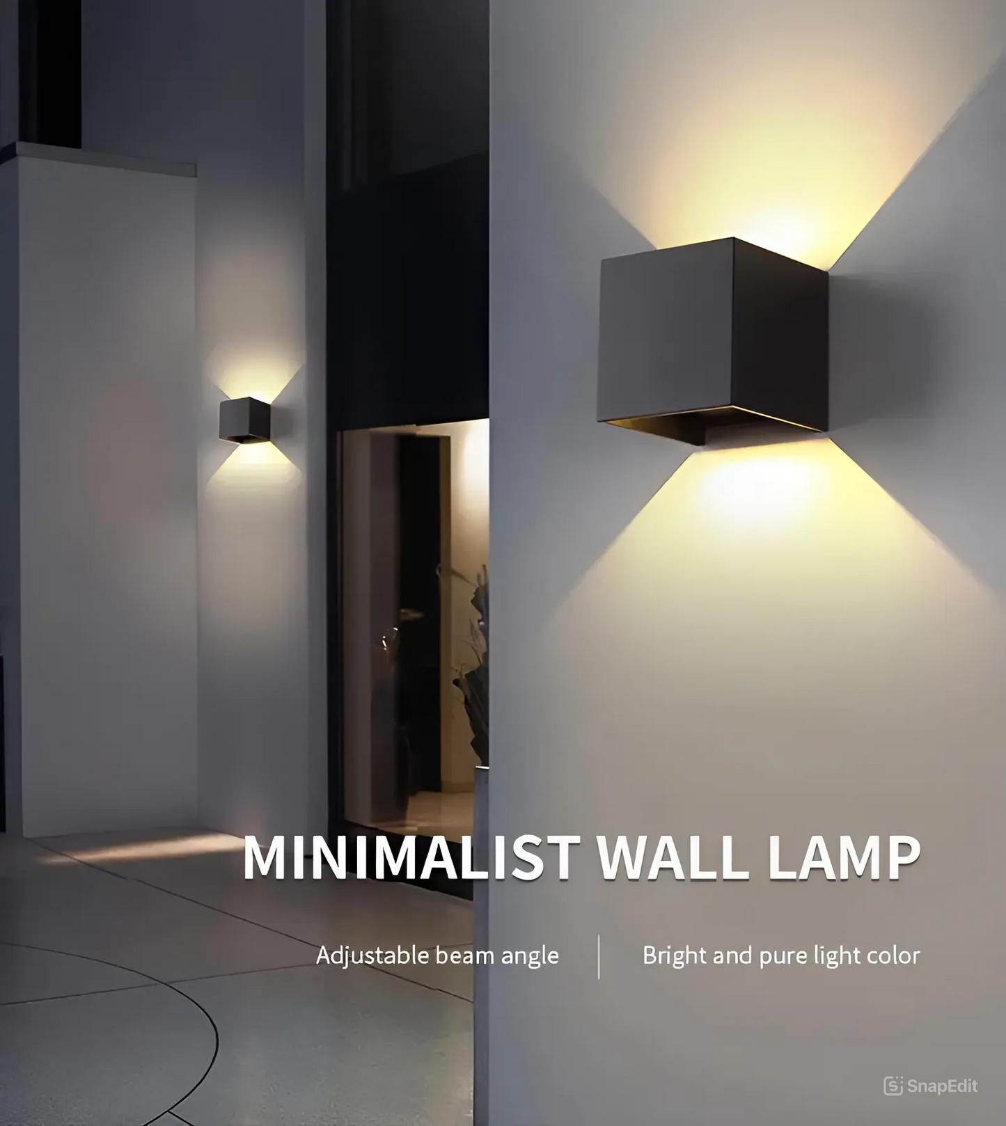 1+1 Gratis - Luxe Led Wandlamp