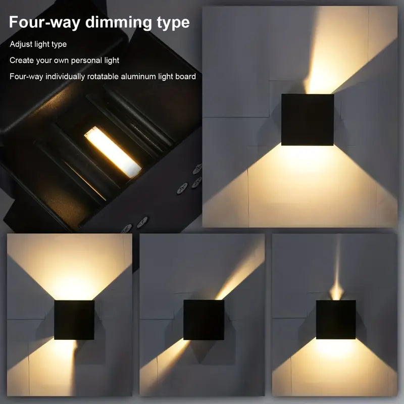 1+1 Gratis - Luxe Led Wandlamp